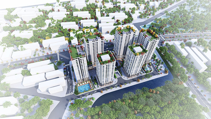 Chung cư Eco Smart City Cổ Linh