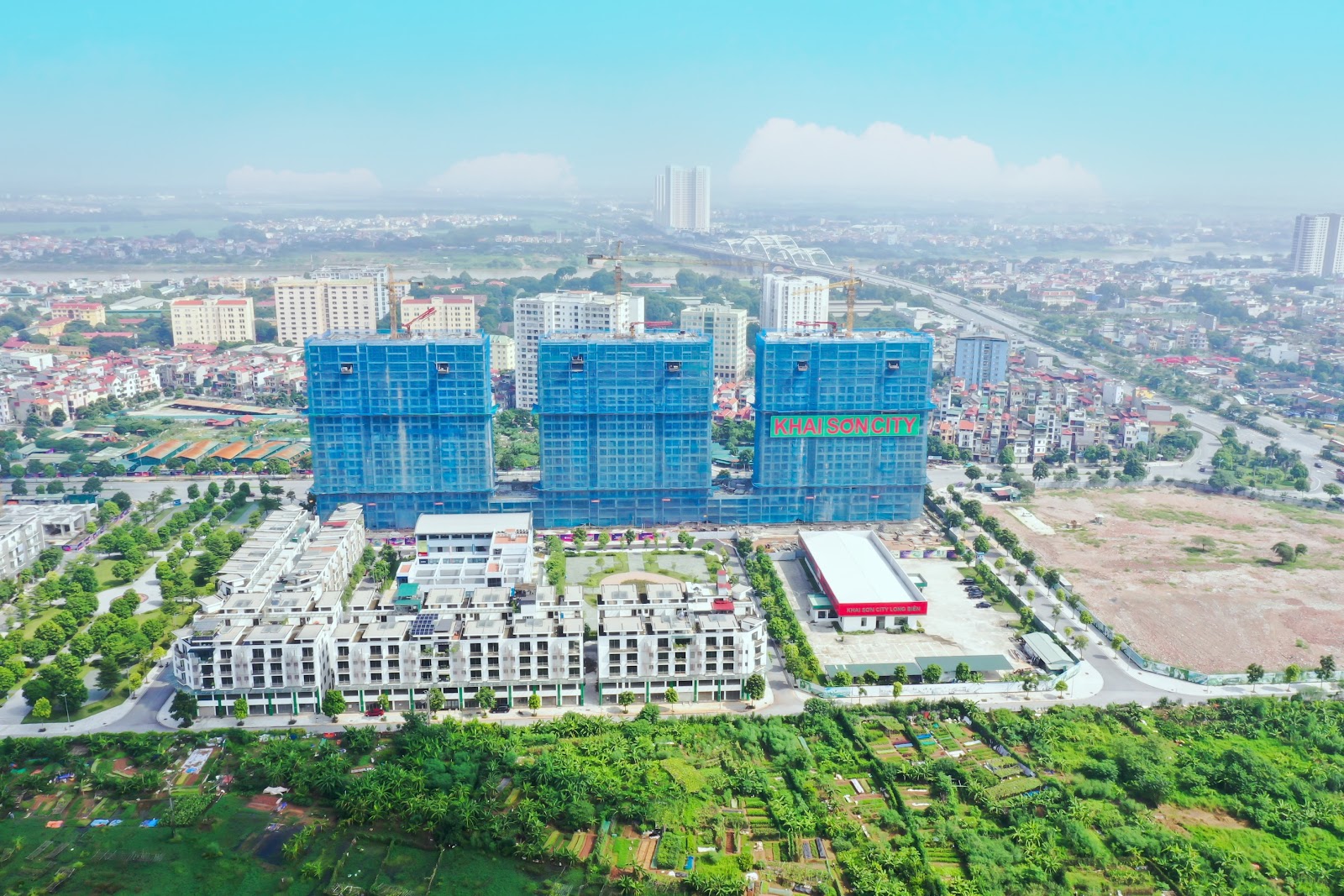 Tiến độ xây dựng và hoàn thiện dự án Khai Sơn City