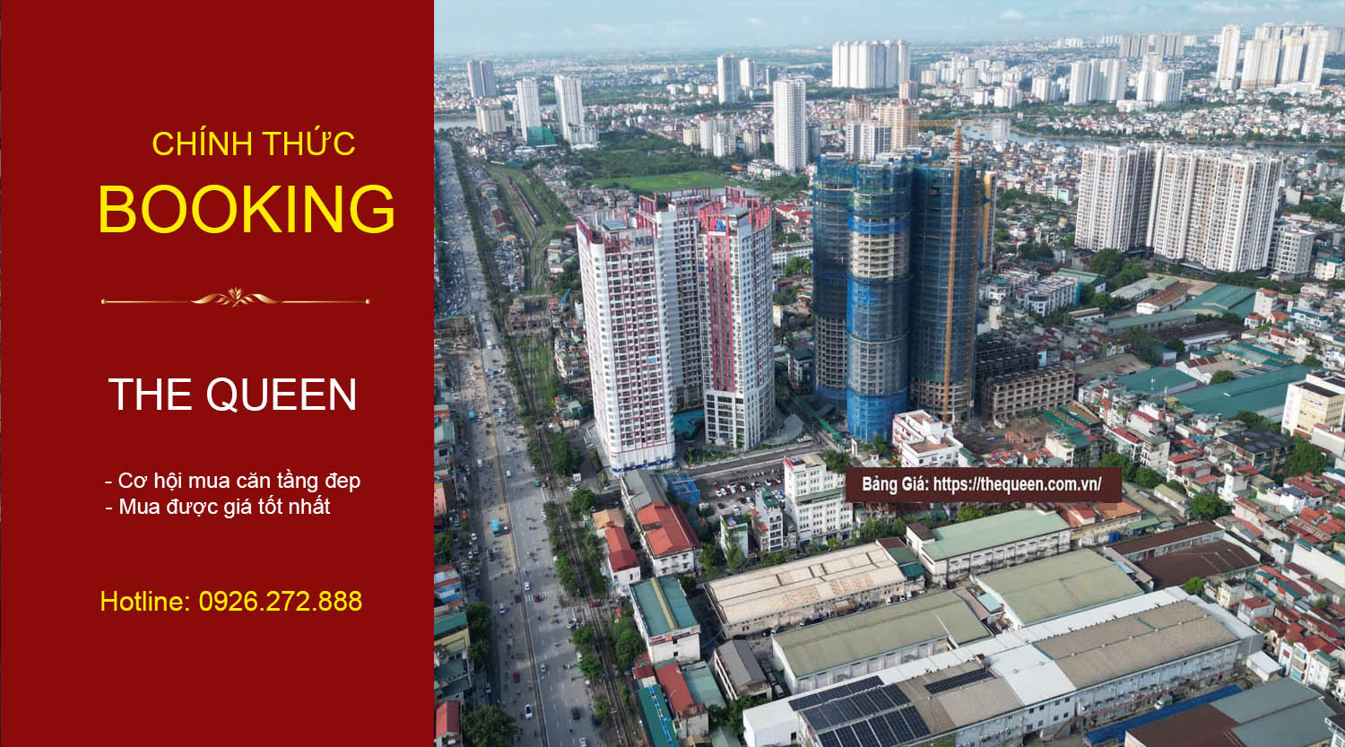 Đặt Chỗ Booking Căn Hộ The Queen