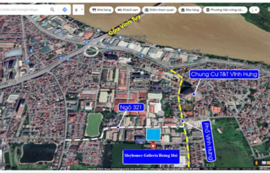 Vị trí Dự án Rivea Hanoi Hoàng Mai
