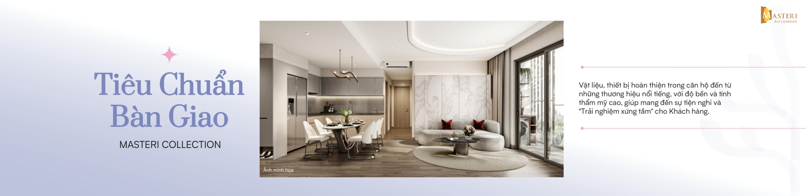 Tiêu chuẩn bàn giao Masteri Era Landmark