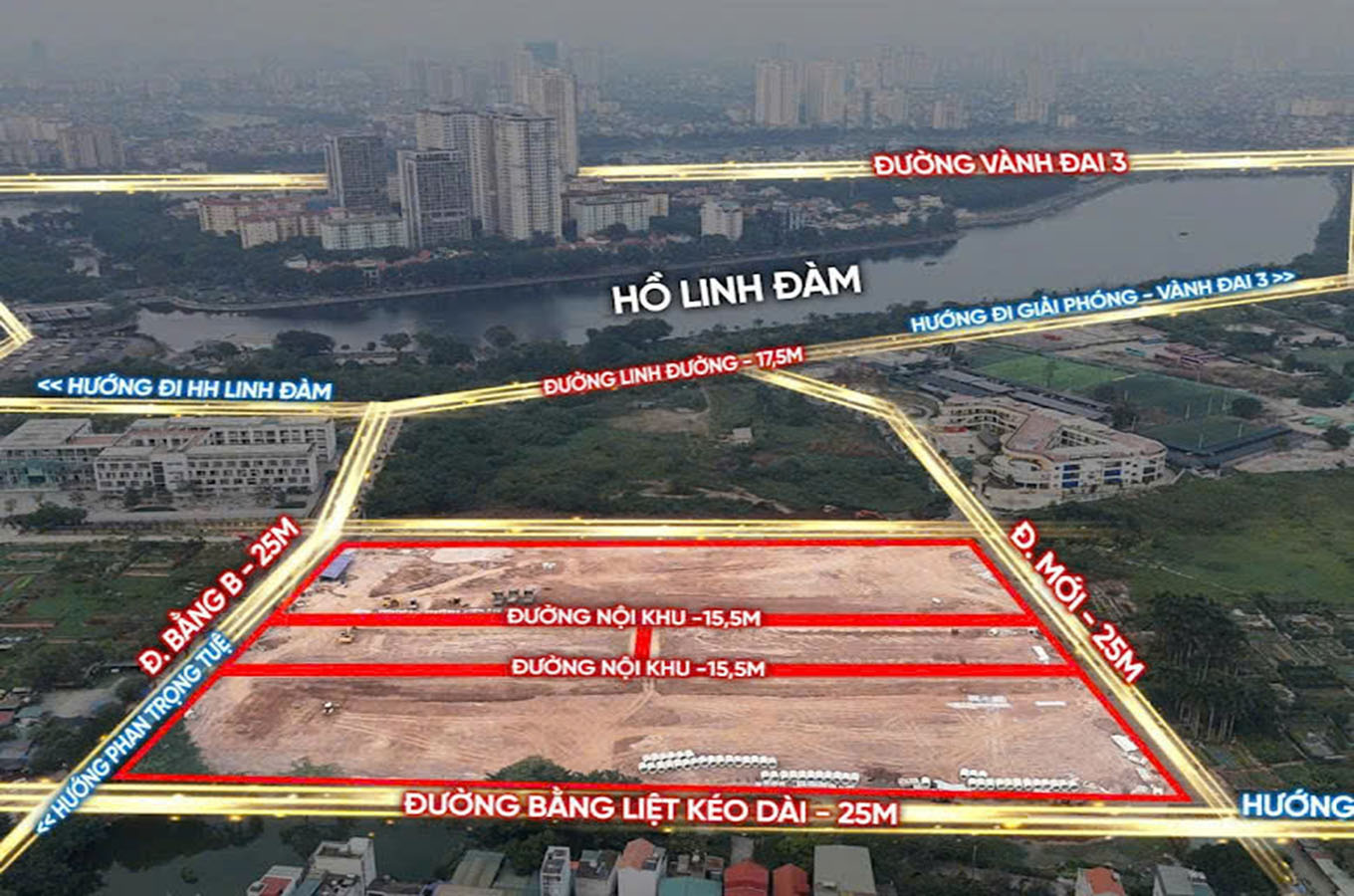 lý do nên mua Dự án The Park Lane Linh Đàm