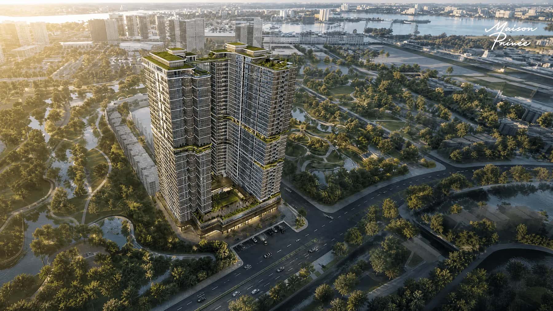 Phối cảnh Maison Privée Ciputra