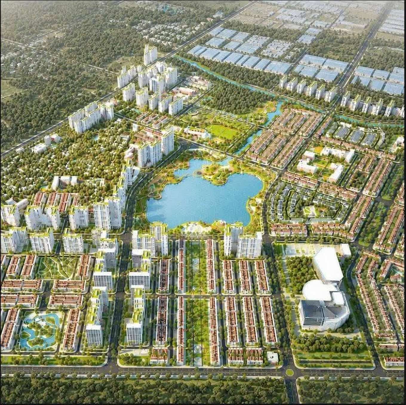 Phối cảnh Forestia Park Phố Nối