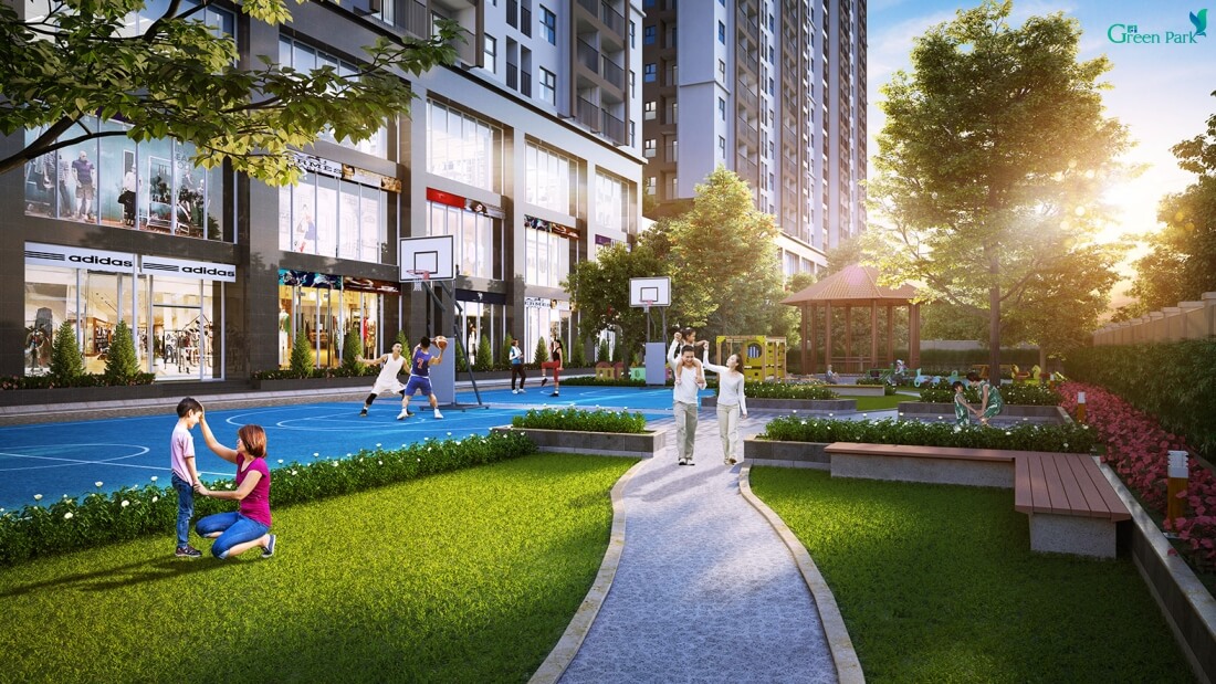 Tiện ích nhà ở xã hội ct1 cổ linh