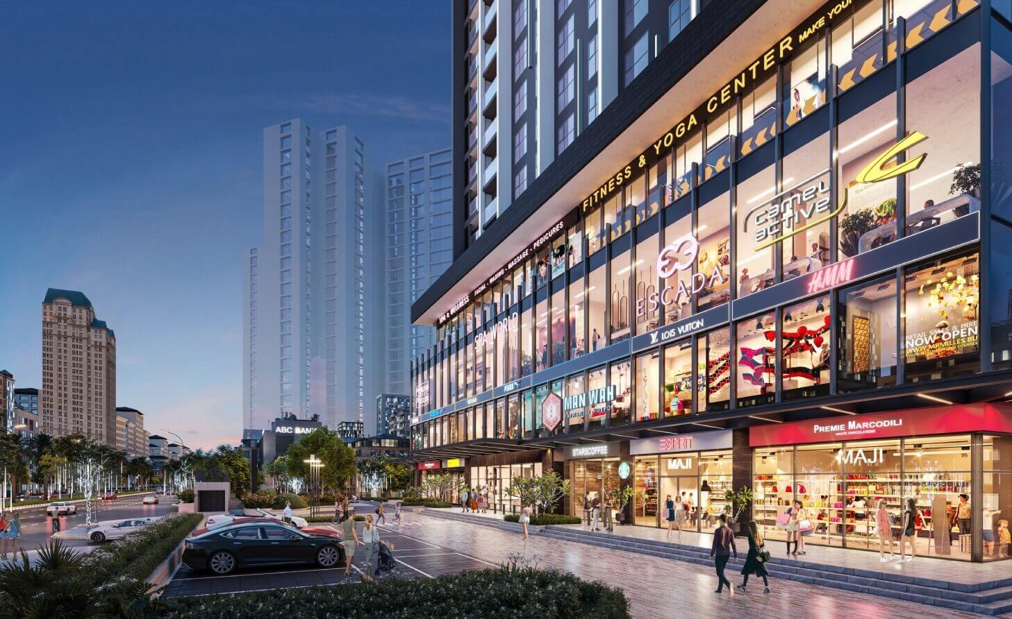 Tiện ích Mandarin Garden 3 Yên Sở